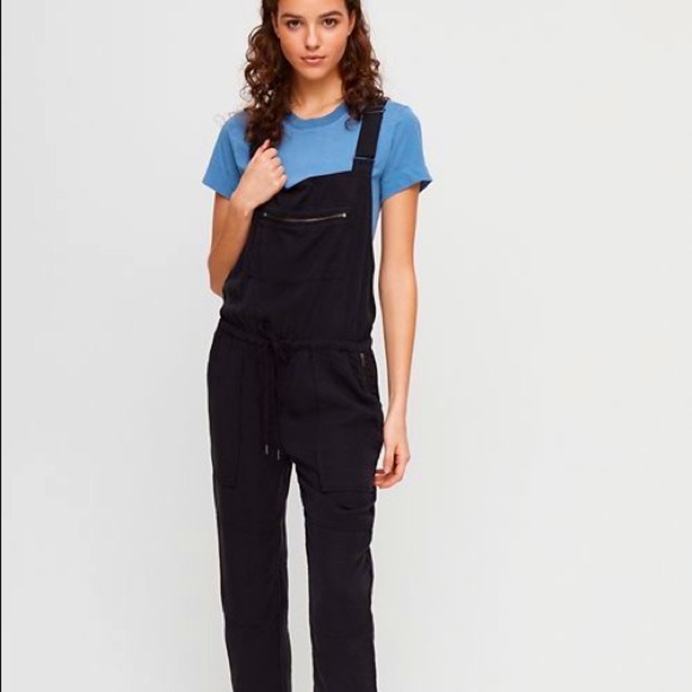 Aritzia Wilfred Valletta Overalls Black M